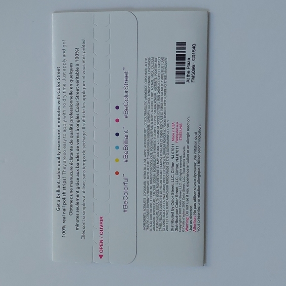 Color Street At The Plaza Real Nail Polish Strips NEW - Picture 4 of 4